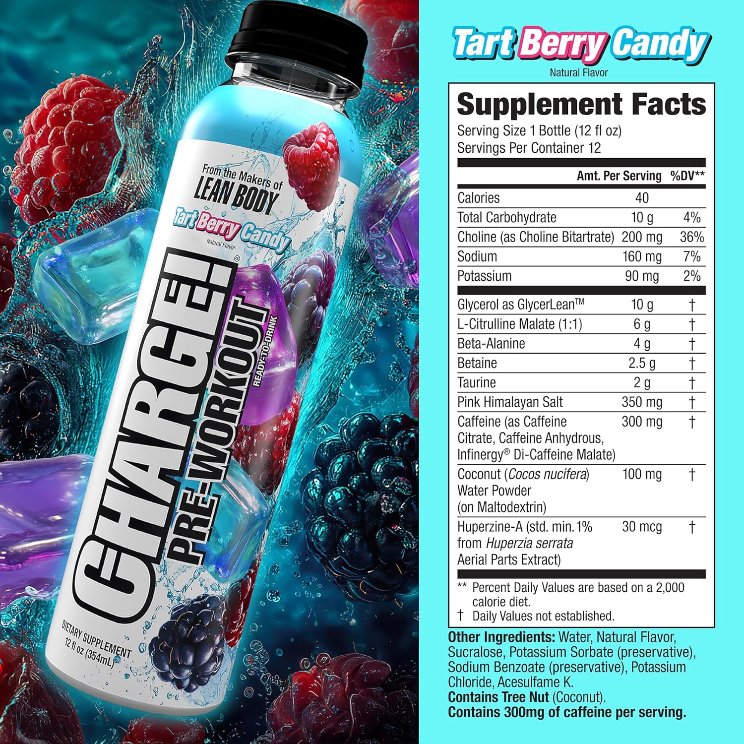 Charge! Pre-Workout Ready-to-Drink