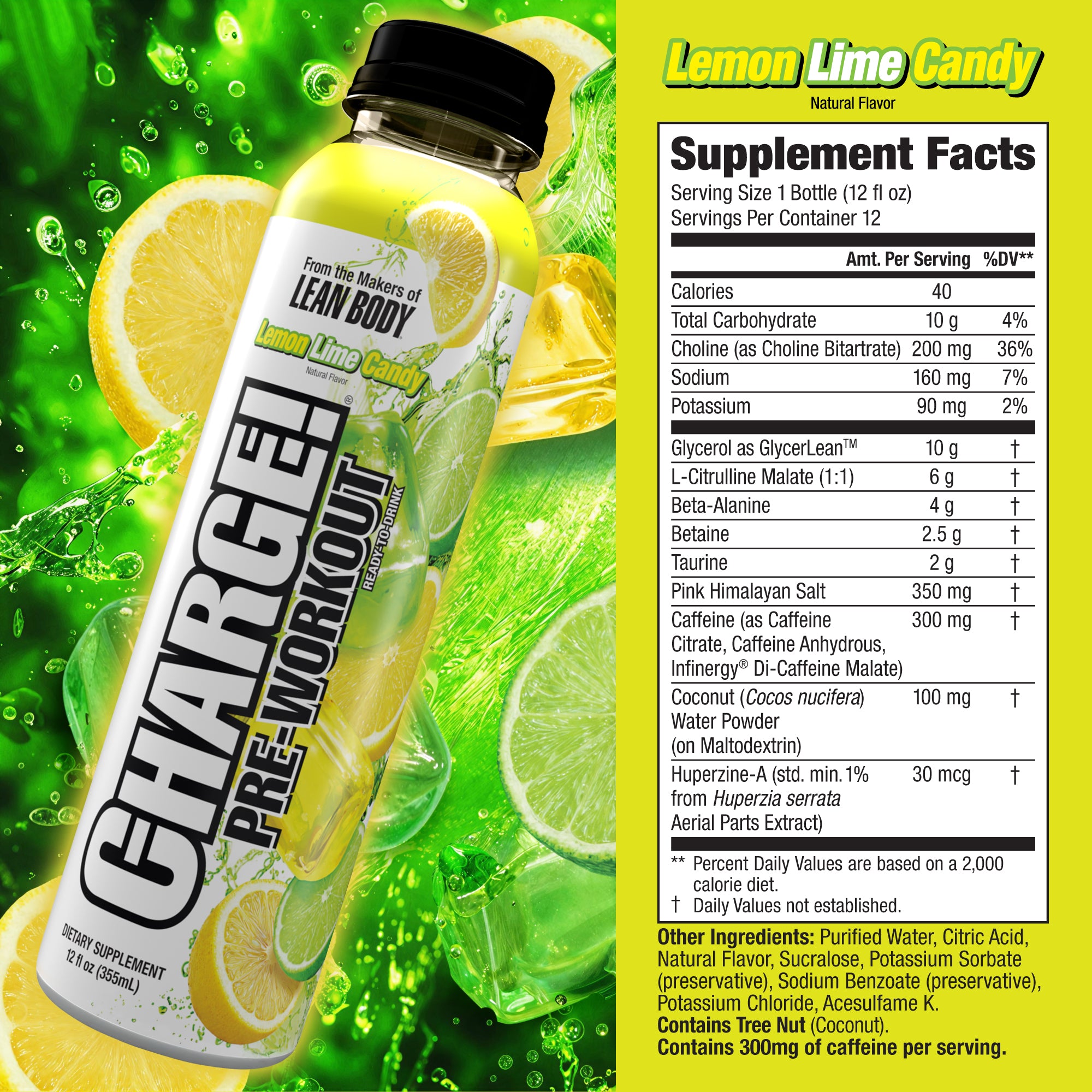 Charge! Pre-Workout Ready-to-Drink