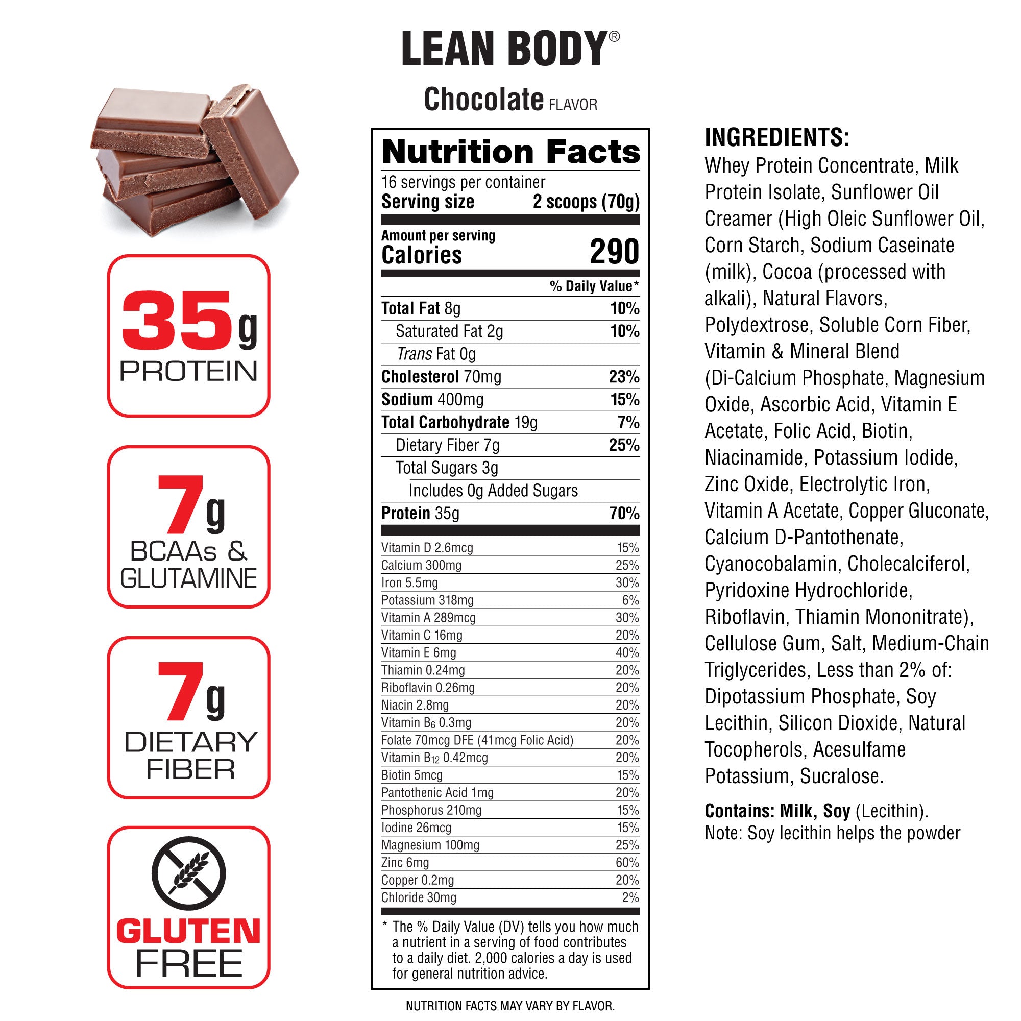 Lean Body All-in-One Protein Shake - S&S