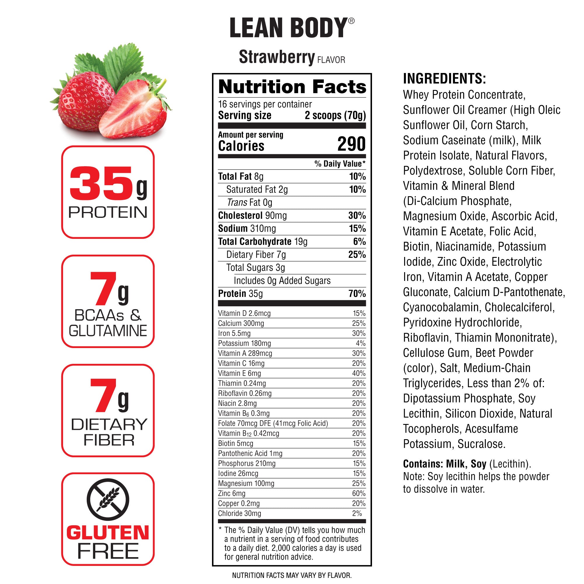 Lean Body All-in-One Protein Shake - S&S