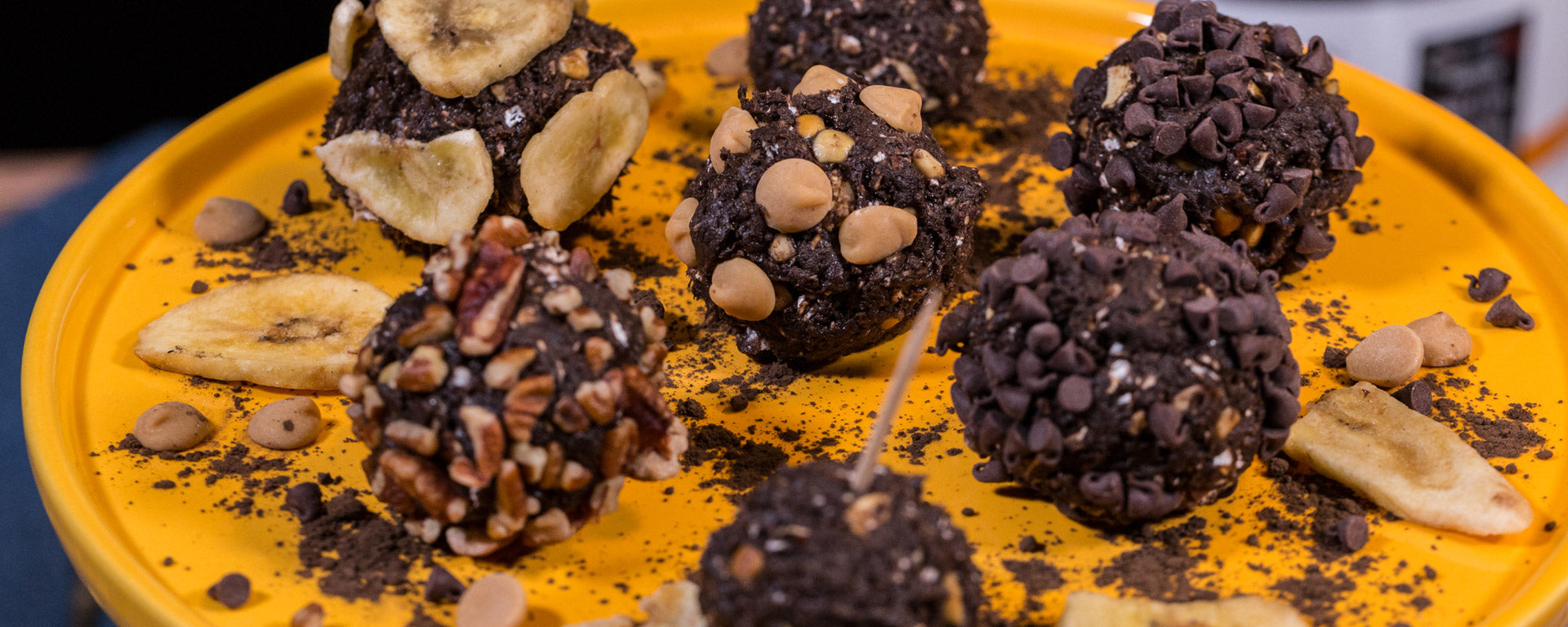 Chocolate Cream Protein Balls