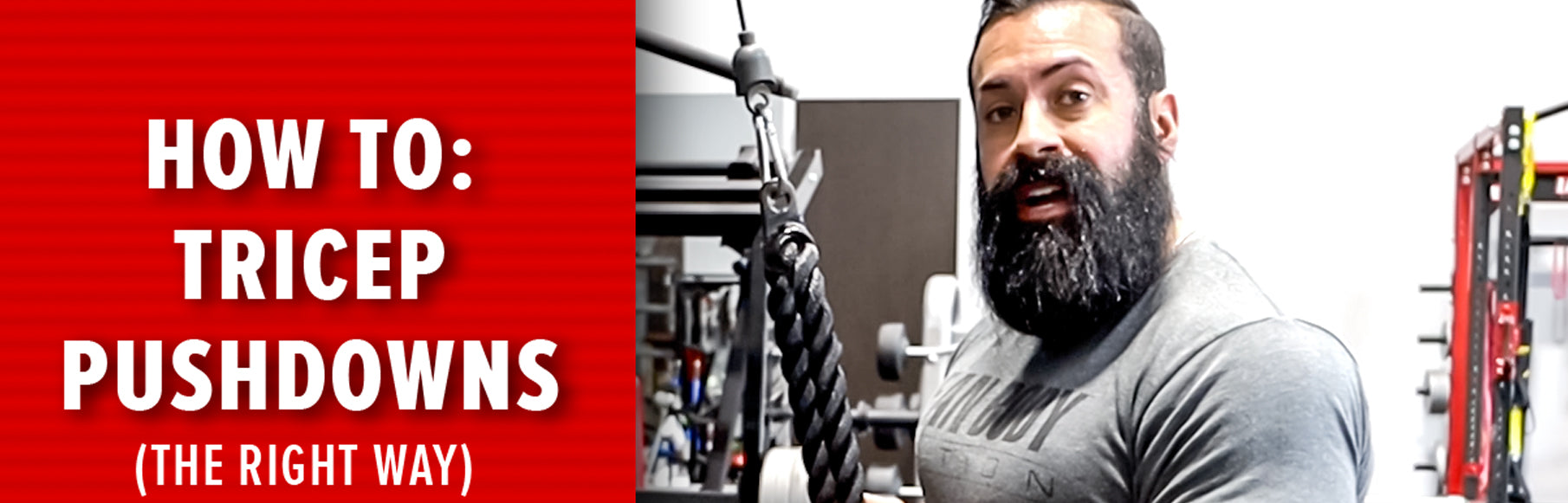 Triceps Pushdown Training Tips (video)