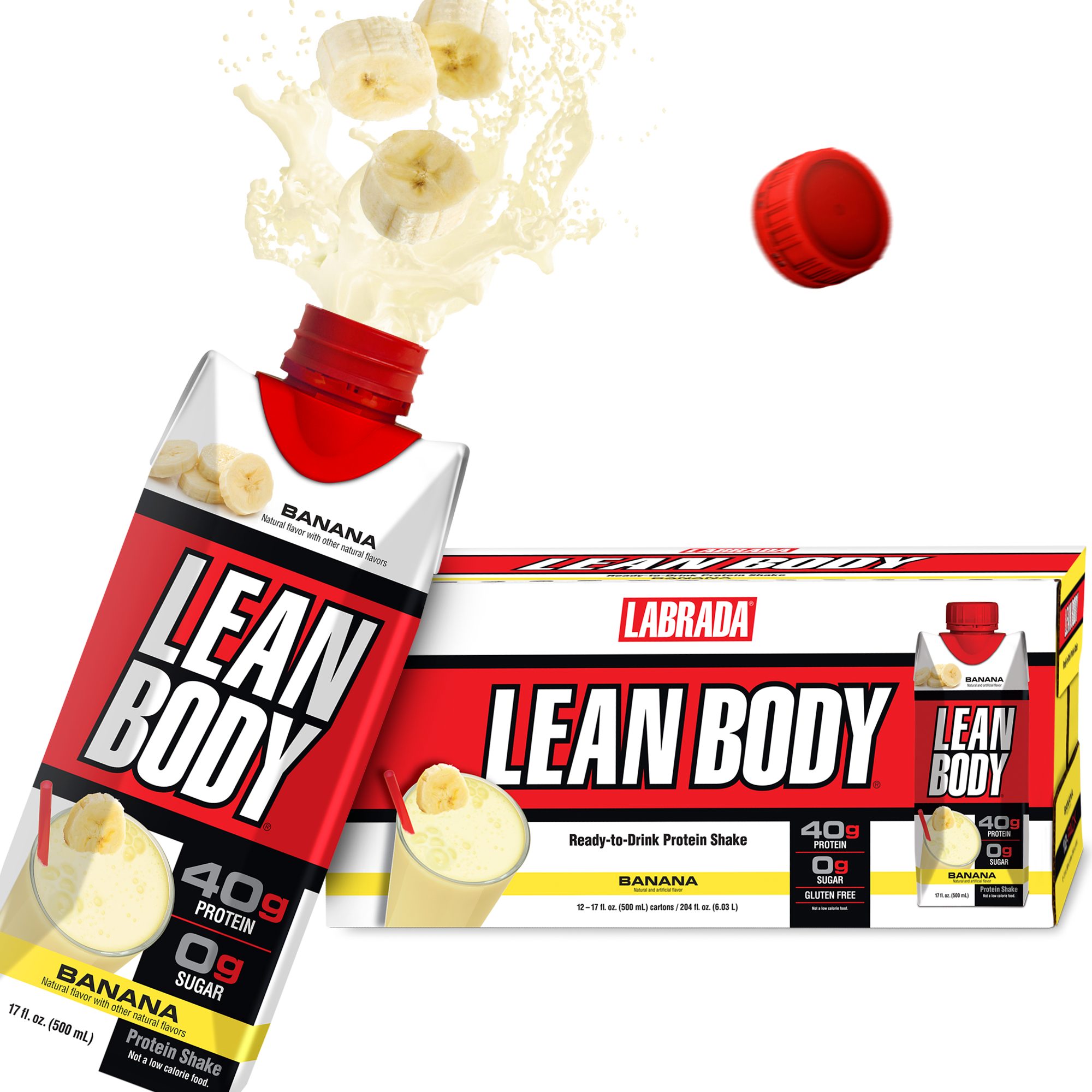 Lean Body Ready-to-Drink Protein Shake (17oz) 12 Pack