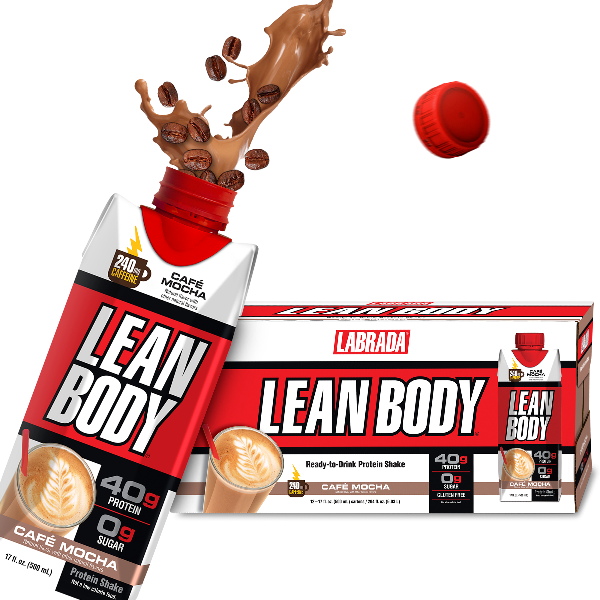 Lean Body Ready-to-Drink Protein Shake (17oz) 12 Pack