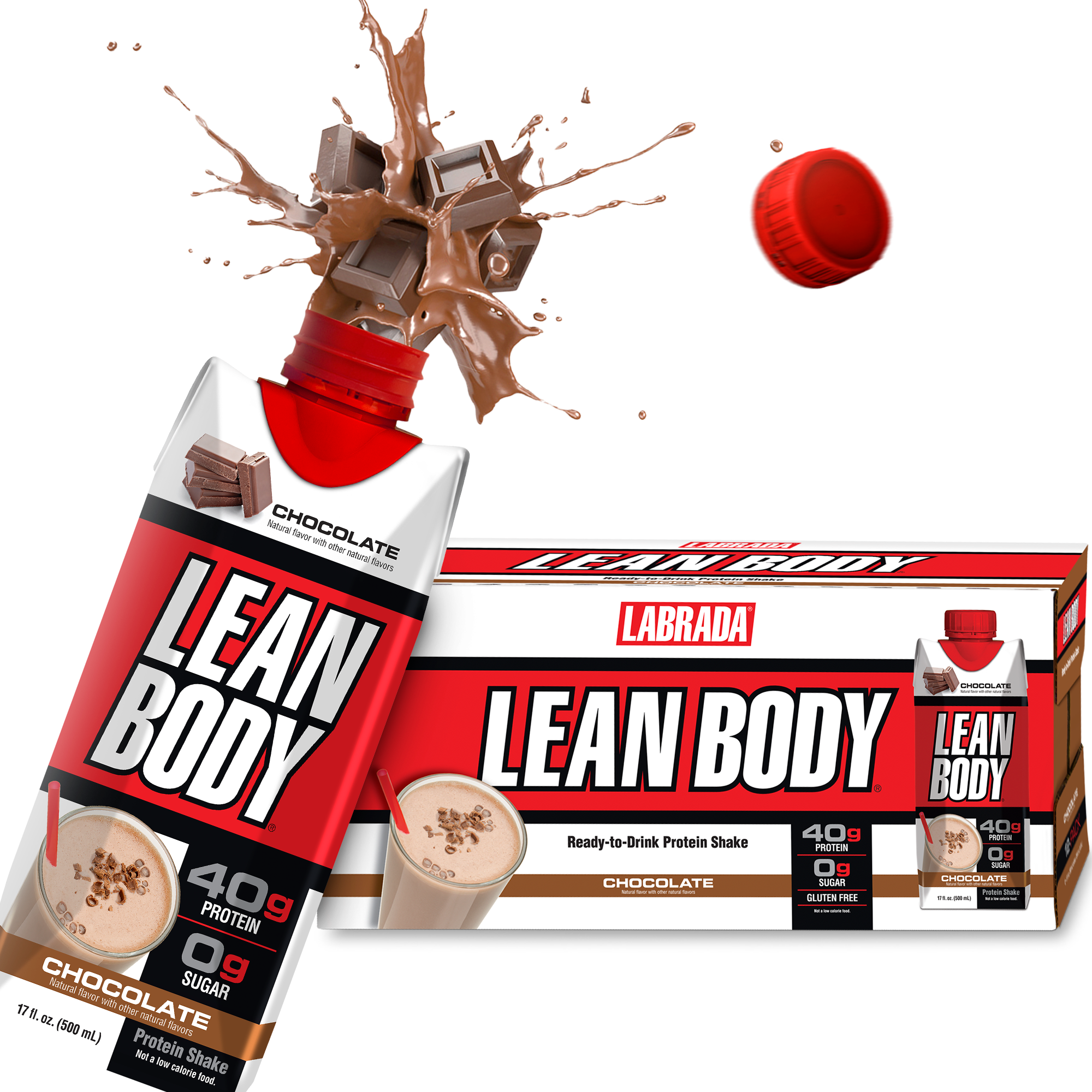 Lean Body Ready-to-Drink Protein Shake (17oz) 12 Pack