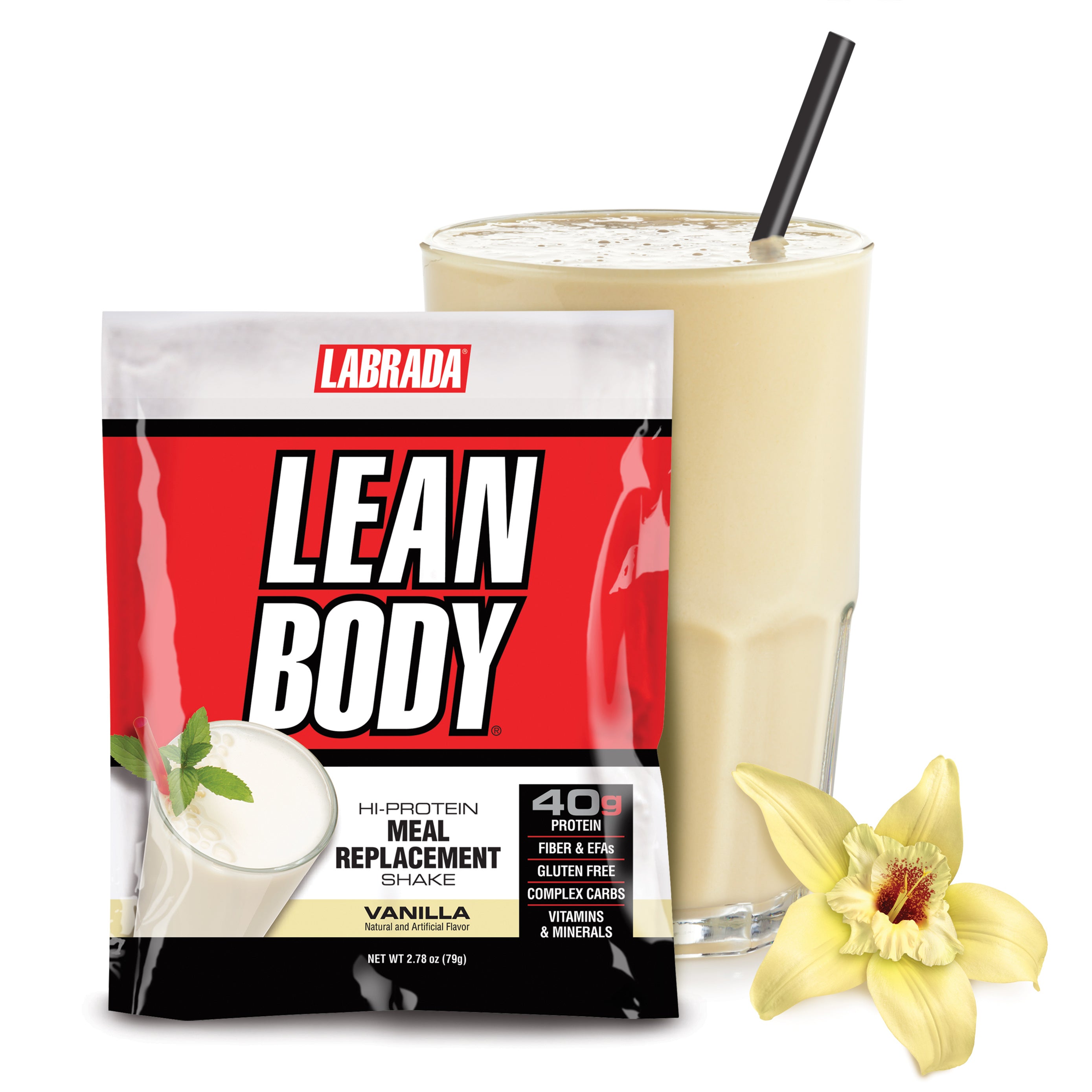 Lean Body All-in-One Protein Shake Packets