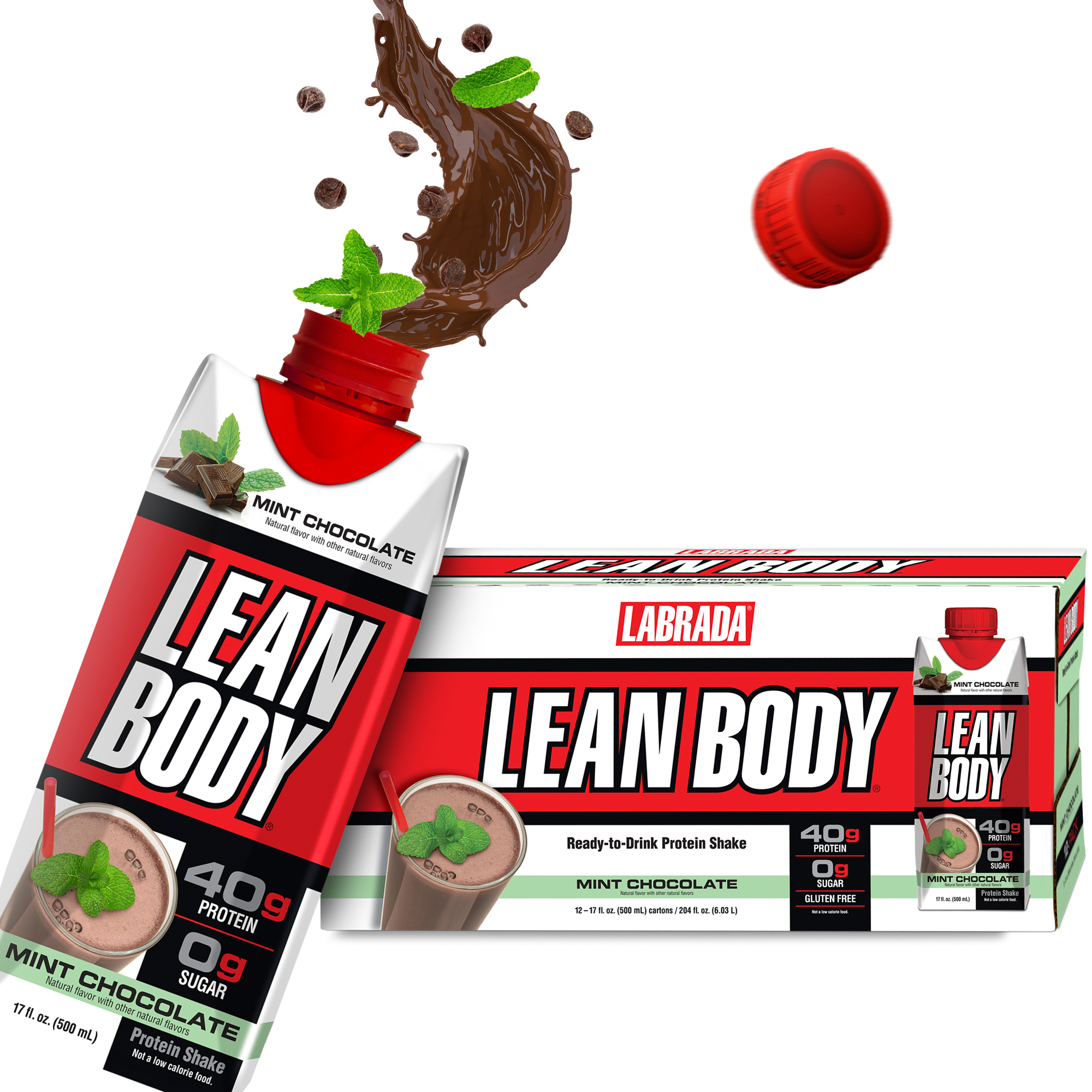 Lean Body Ready-to-Drink Protein Shake (17oz) 12 Pack