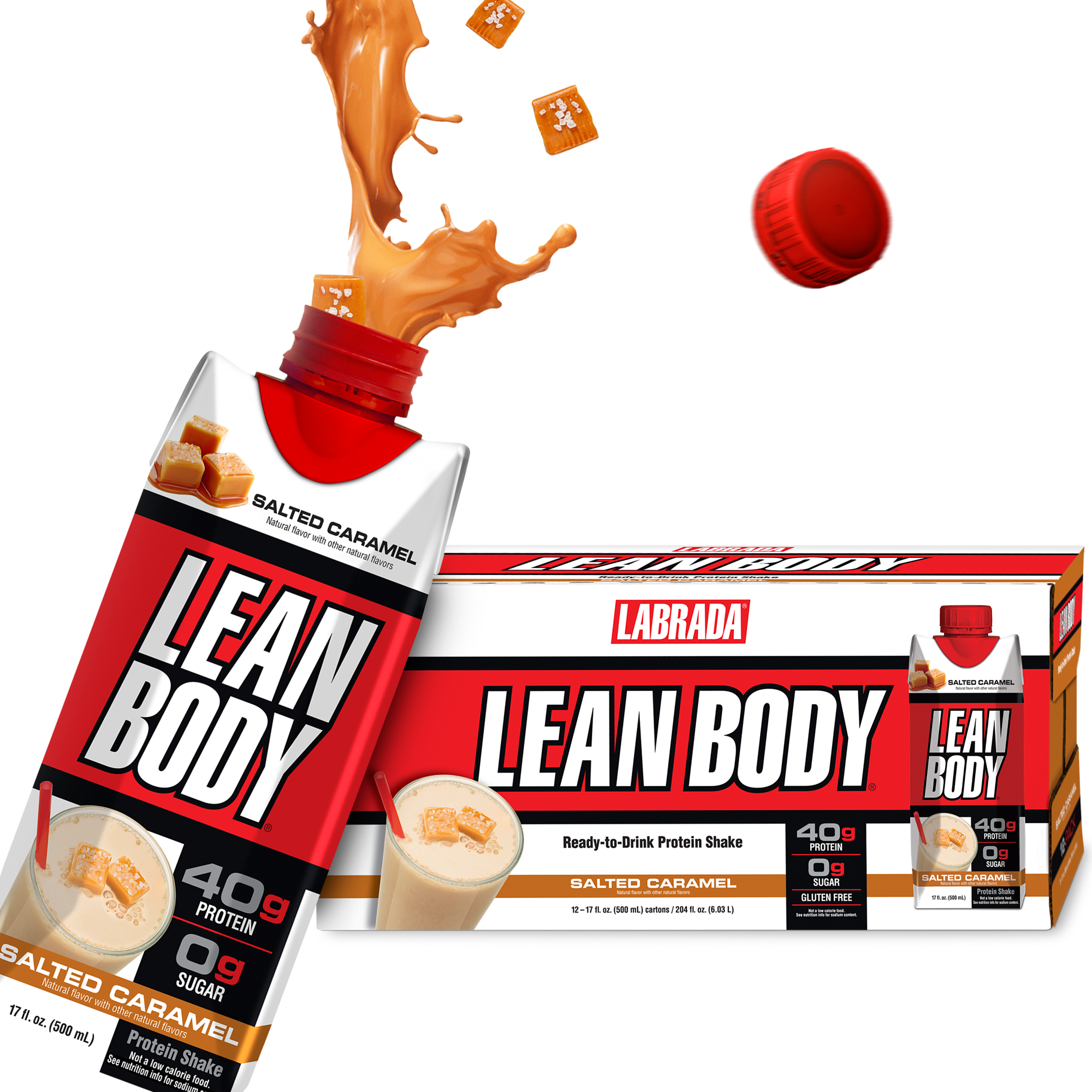 Lean Body Ready-to-Drink Protein Shake (17oz) 12 Pack