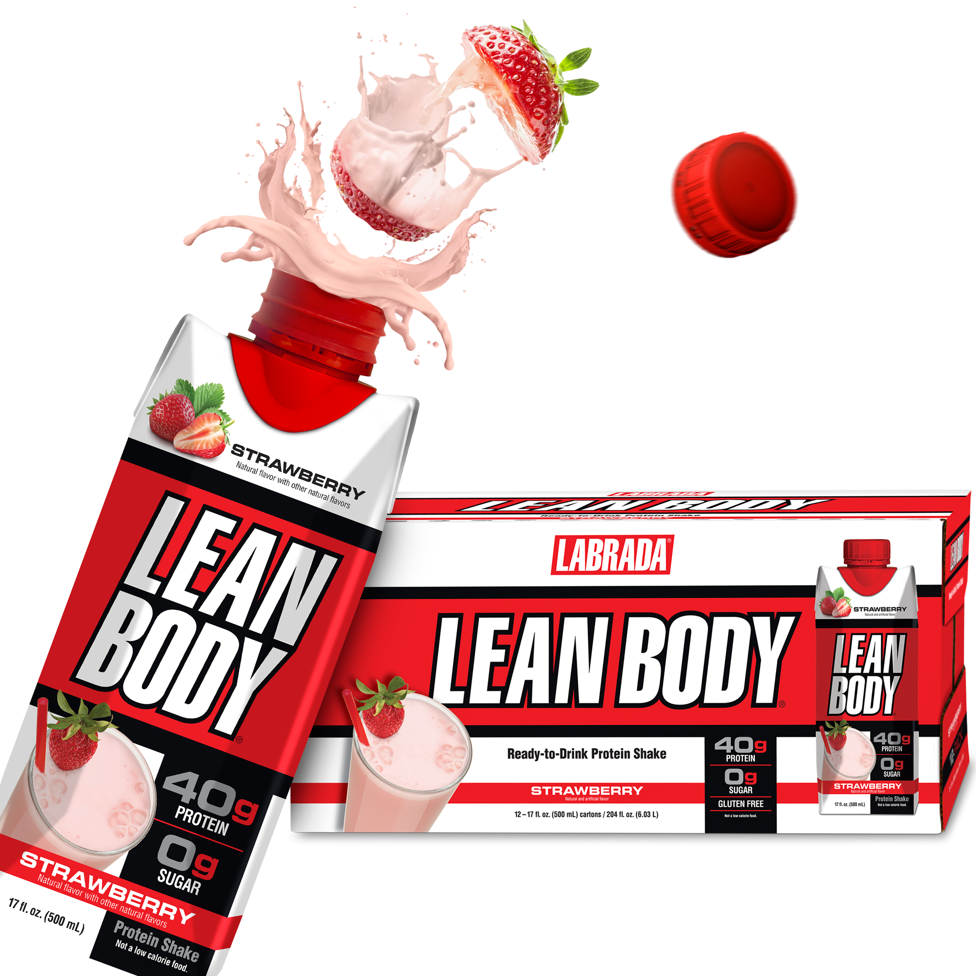 Lean Body Ready-to-Drink Protein Shake (17oz) 12 Pack