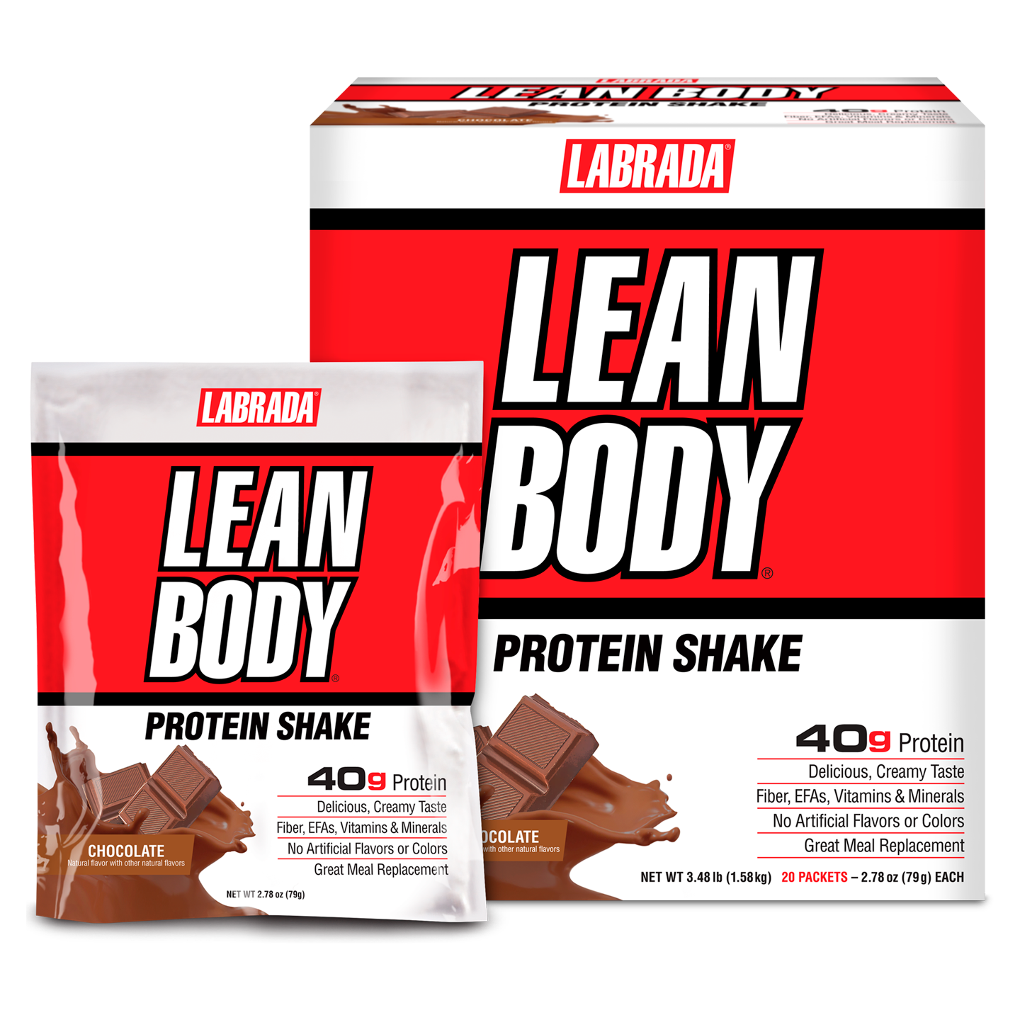 Lean Body All-in-One Protein Shake Packets