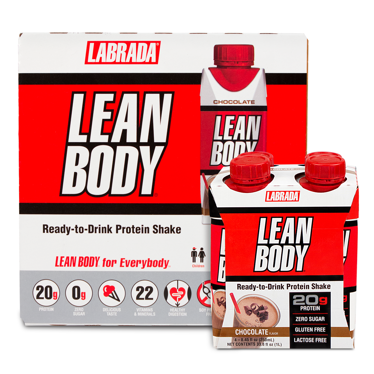 Lean Body Ready-to-Drink Protein Shake (8.45oz) 16 Pack