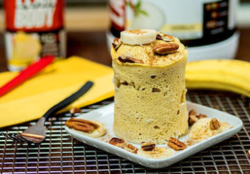 Sweet & Easy Banana Bread Protein Mug Cake